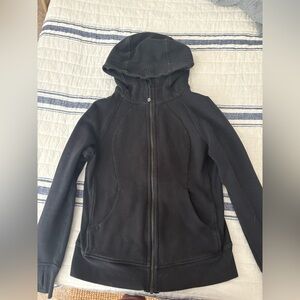 Lululemon Scuba Full Zip Hoodie Black